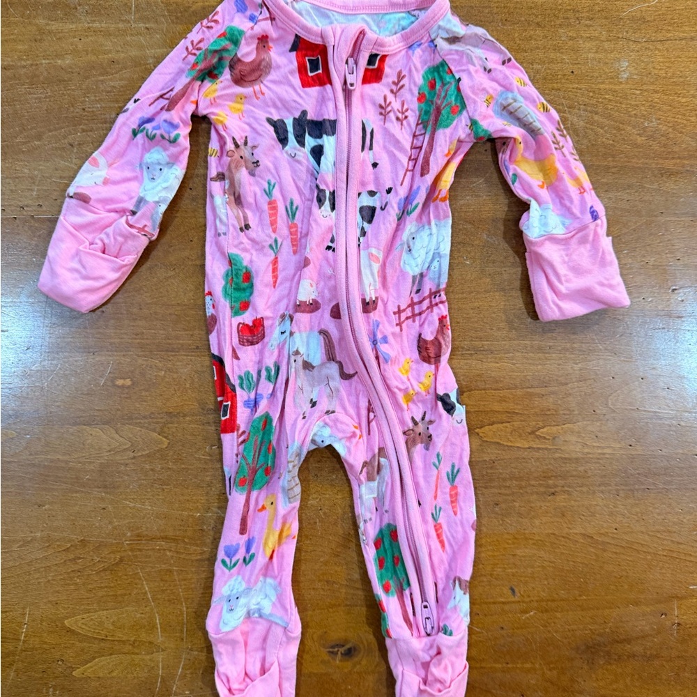 Little sleepies bamboo pjs